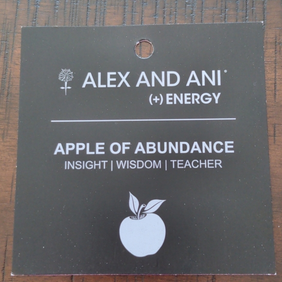 Alex and Ani Apple Bracelet - Picture 3 of 3